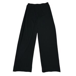 Misook Black Pull On Elastic Waist Pants High Rise Woman’s Size L